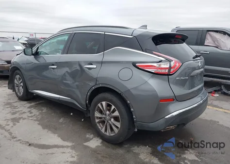 2018 Nissan Murano Sv из США, поврежденный, VIN 5N1AZ2MH6JN166884